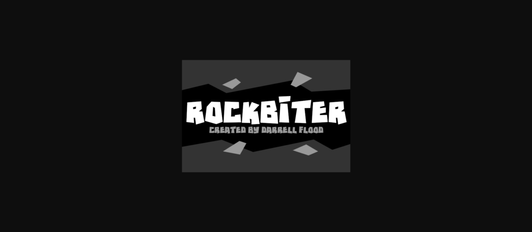Rockbiter Font Poster 1