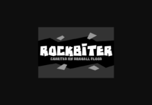 Rockbiter Font Poster 1