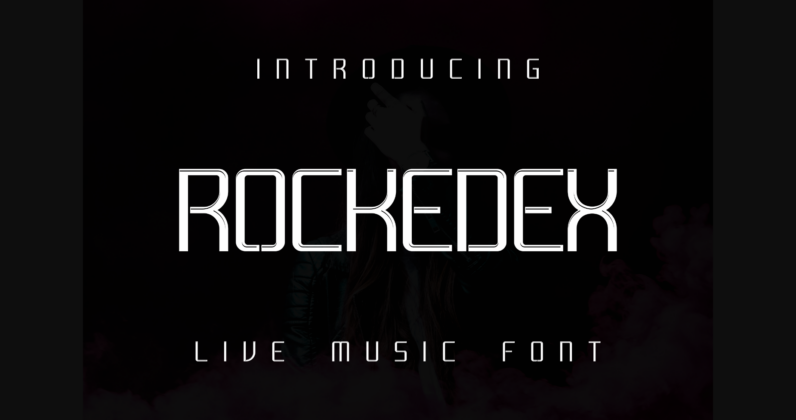Rockedex Font Poster 3