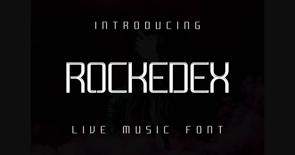 Rockedex Font Poster 1