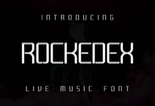 Rockedex Font Poster 1