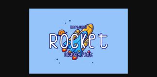 Rocket Font Poster 1