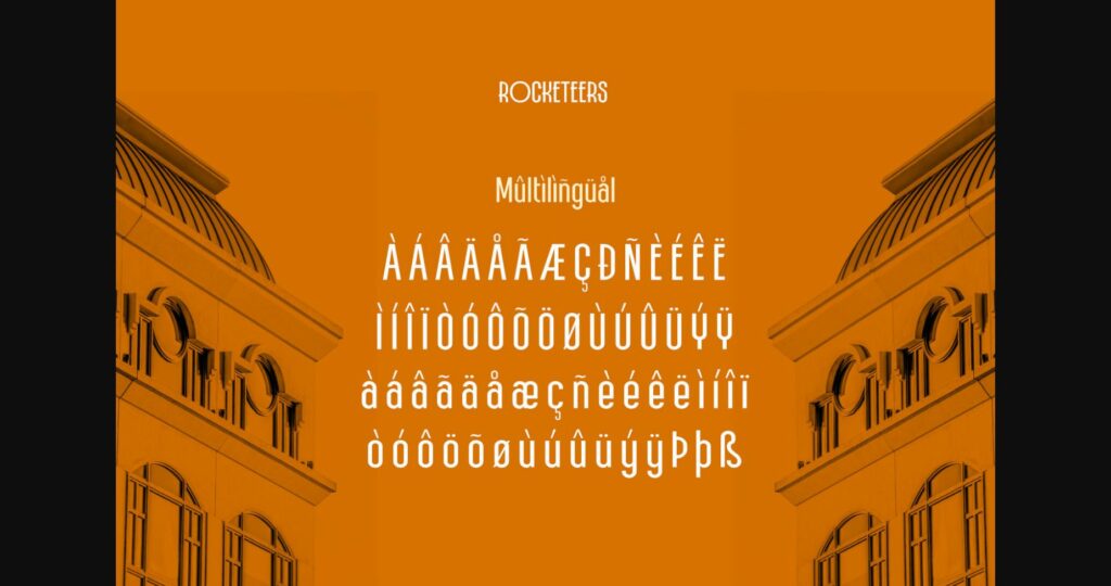 Rocketeers Font Poster 10