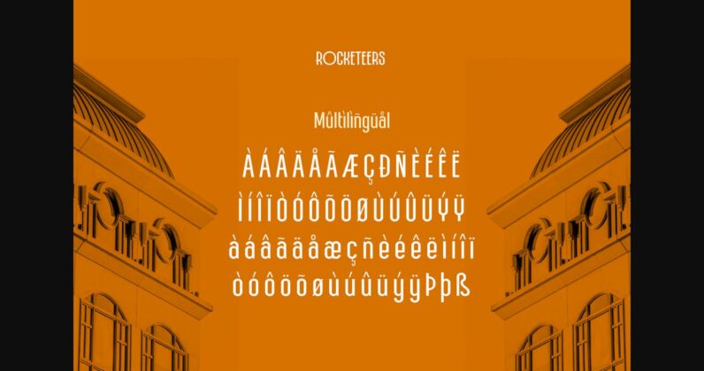 Rocketeers Font Poster 10