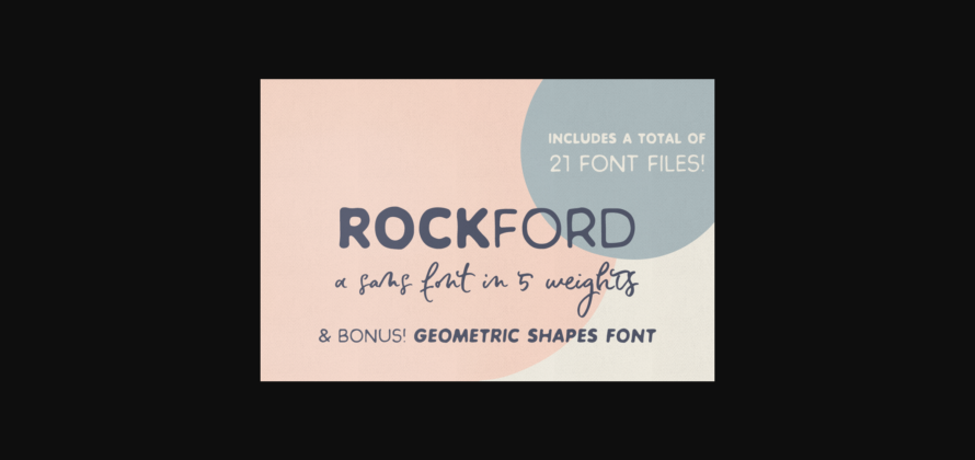 Rockford Font Poster 3