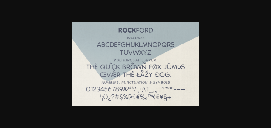 Rockford Font Poster 5