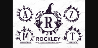 Rockley Font Poster 1