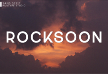 Rocksoon Font Poster 1