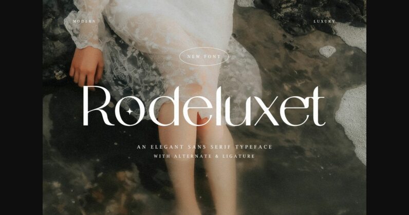 Rodeluxet Font Poster 3