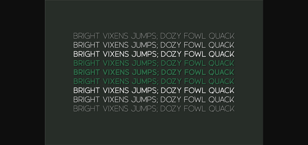 Rodhiccose Font Poster 6