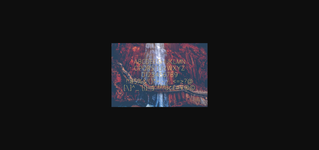 Roewbent Font Poster 4