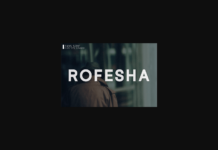 Rofesha Font Poster 1