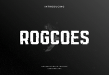 Rogcoes Font Poster 1