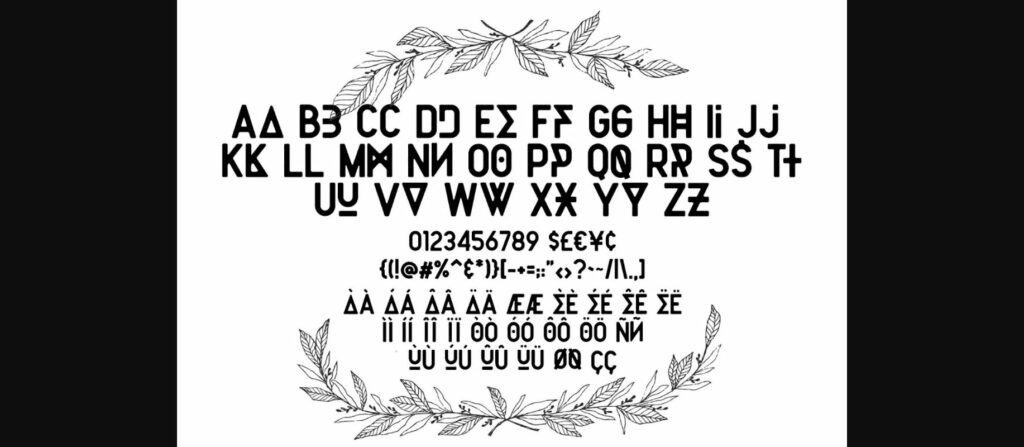 Roger Type Font Poster 5