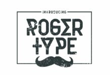 Roger Type Font Poster 1