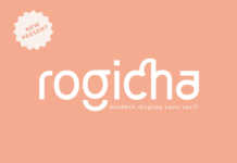 Rogicha Font Poster 1