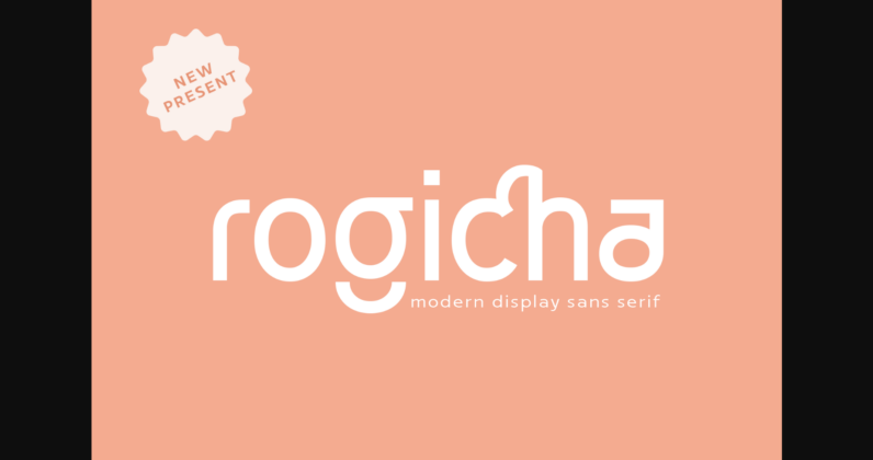 Rogicha Font Poster 1