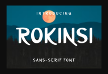 Rokinsi Font Poster 1