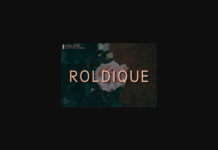 Roldique Font Poster 1
