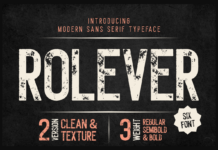 Rolever Font Poster 1