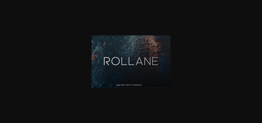 Rollane Font Poster 3