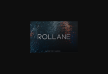 Rollane Font Poster 1