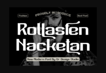 Rollasfen Nacketan Font Poster 1