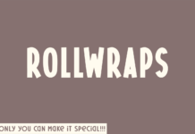 Rollwraps Font Poster 1