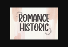 Romance Historic Font Poster 1