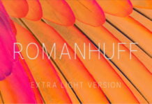 Romanhuff Extra Light Font Romanhuff Extra Light Font