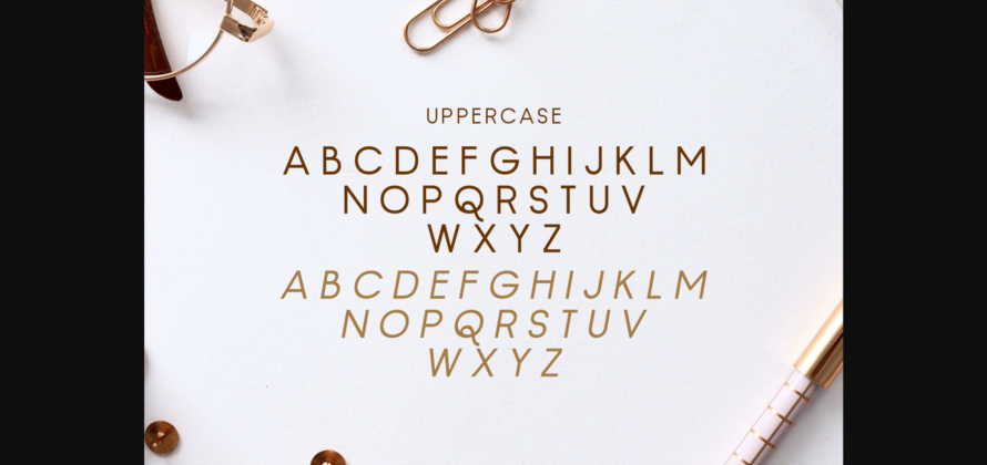 Romansa Font Poster 10