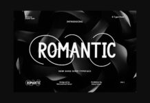 Romantic Family Font Poster 1