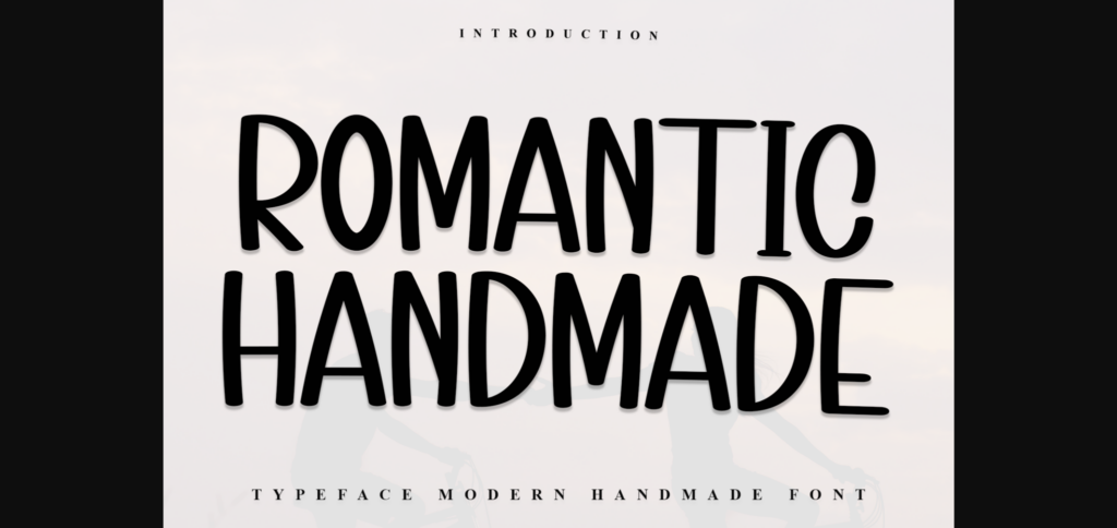 Romantic Handmade Font Poster 3