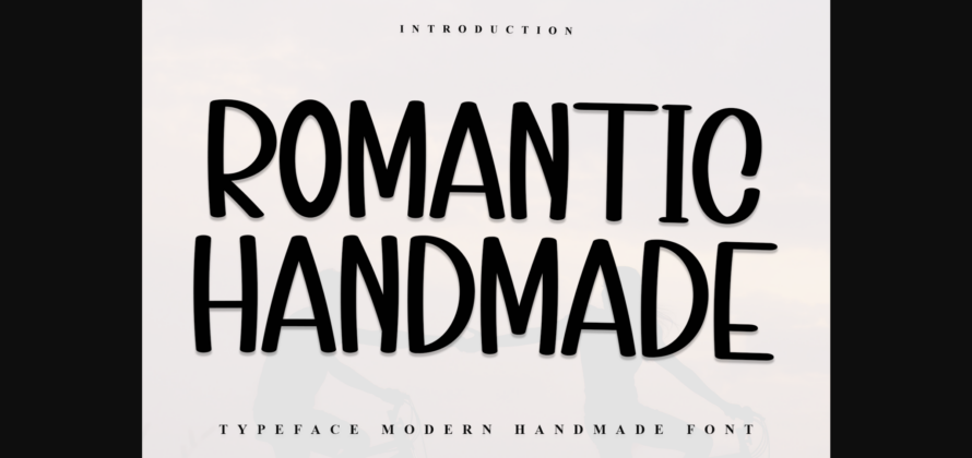 Romantic Handmade Font Poster 3