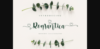 Romantica Font Poster 1