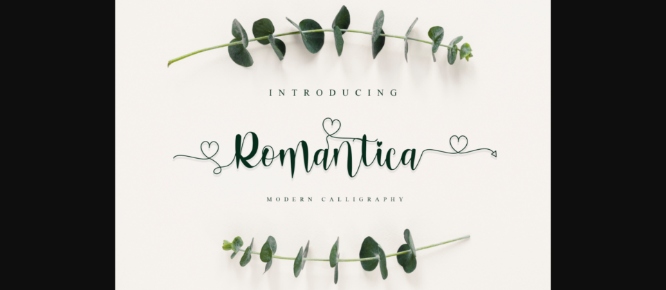 Romantica Font Poster 1