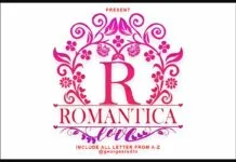 Romantica Monogram Font Romantica Monogram Font Poster 1