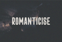 Romanticise Font Poster 1