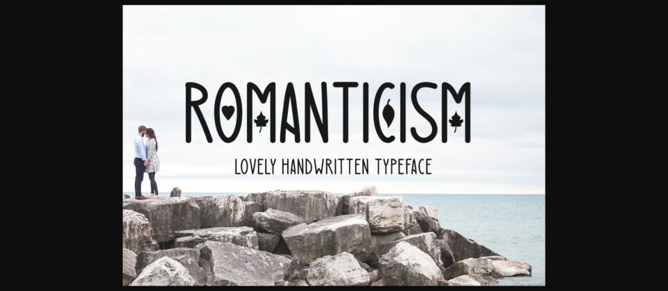 Romanticism Font Poster 3