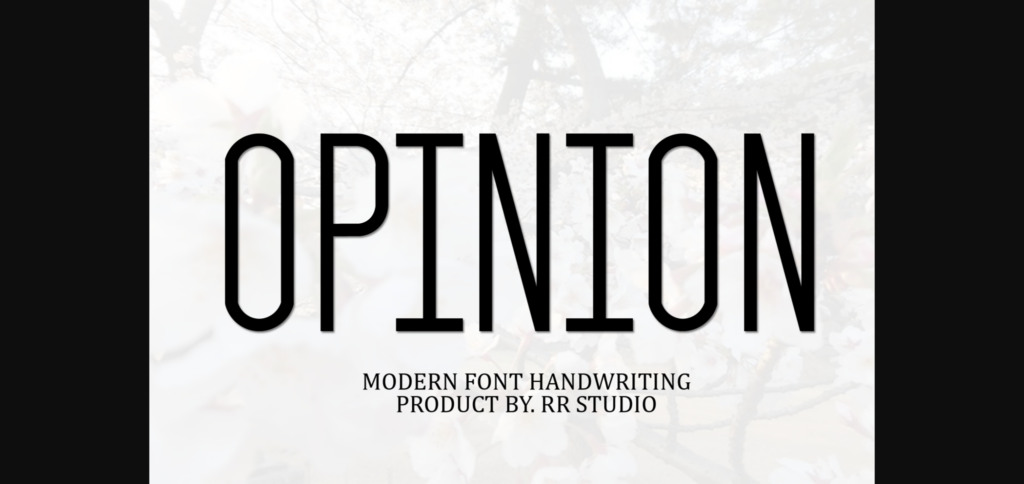 Romawi Font Poster 5