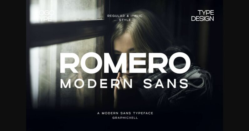 Romero Font Poster 3