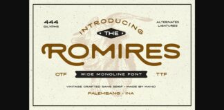 Romires Font Poster 1