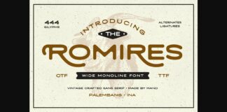 Romires Font Poster 1