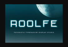 Roolfe Font Poster 1