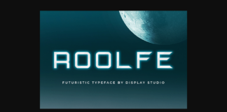 Roolfe Font Poster 1