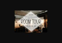 Room Tour Font Poster 1