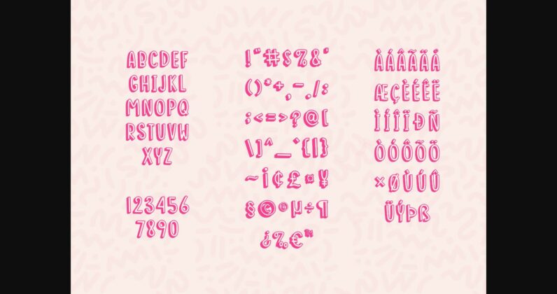 Roose Sally Font Poster 4