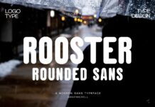 Rooster Font Poster 1