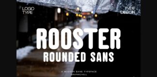 Rooster Font Poster 1