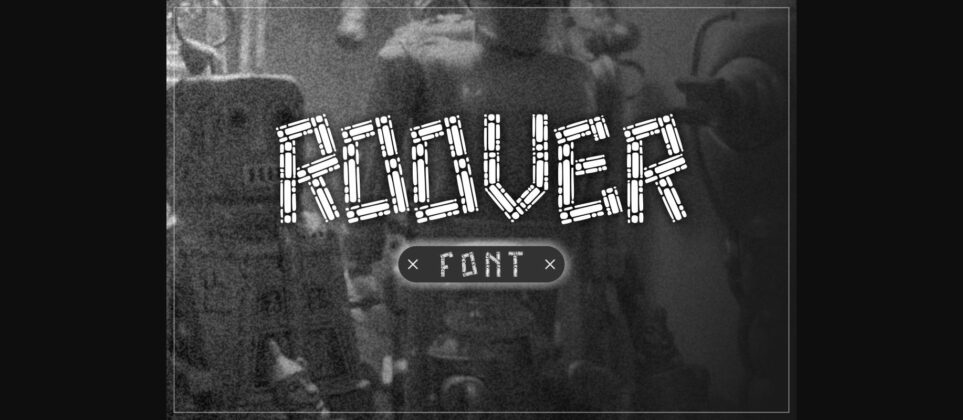 Roover Font Poster 3
